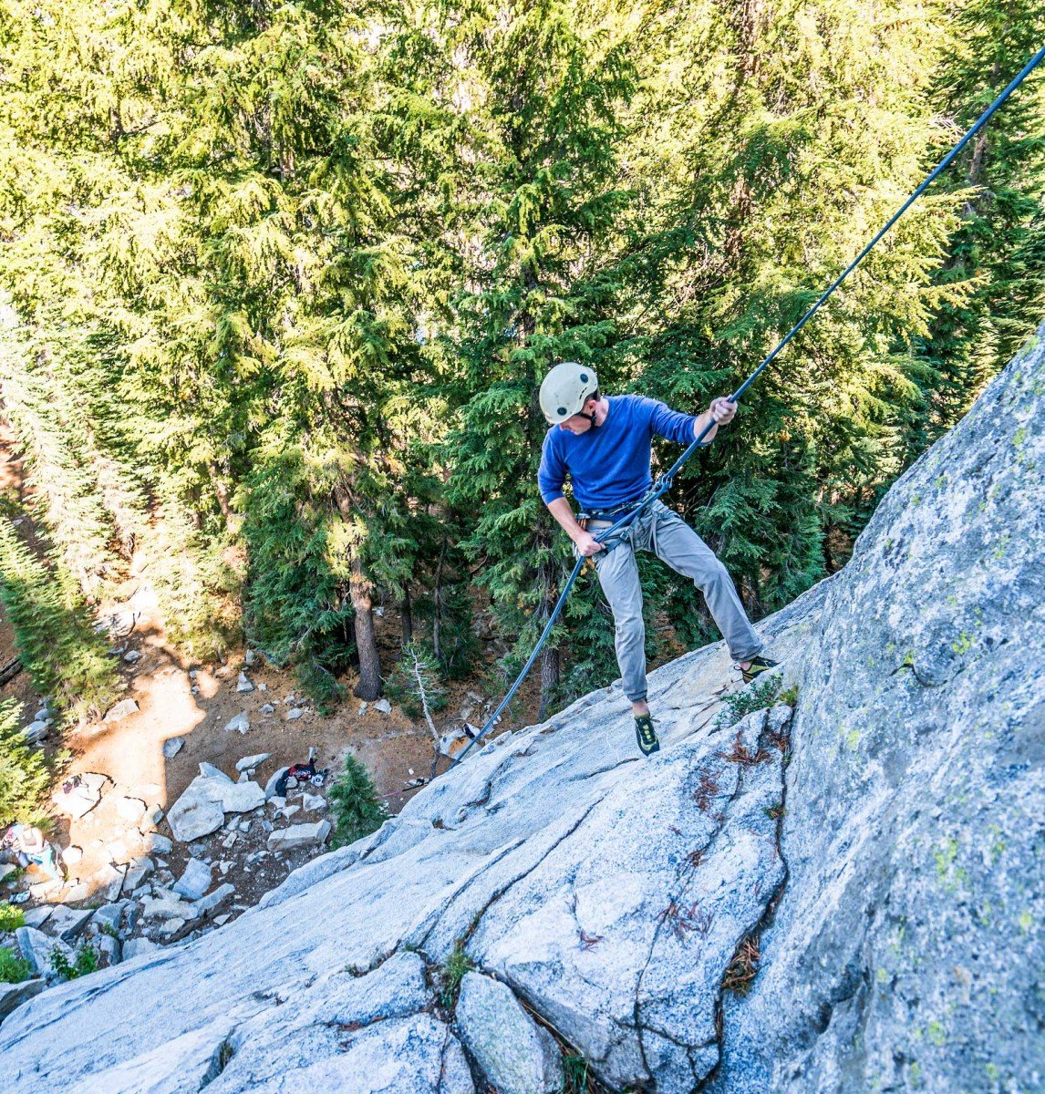 rock-climbing